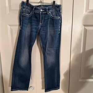 Silver Jeans Blue Capris